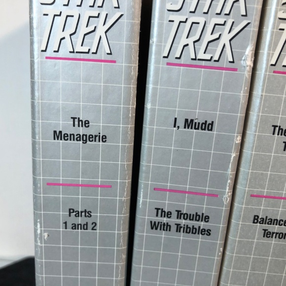 Lot 7 Star Trek VHS tapes CBS video - Picture 2 of 16